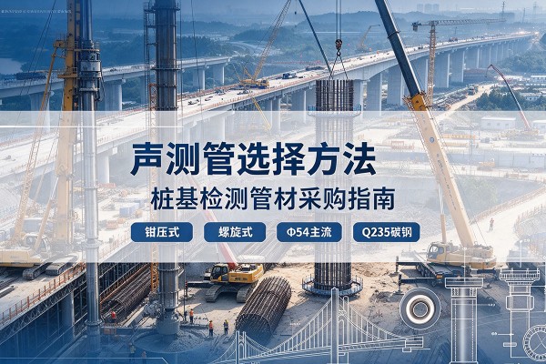 安丘声测管选型标准