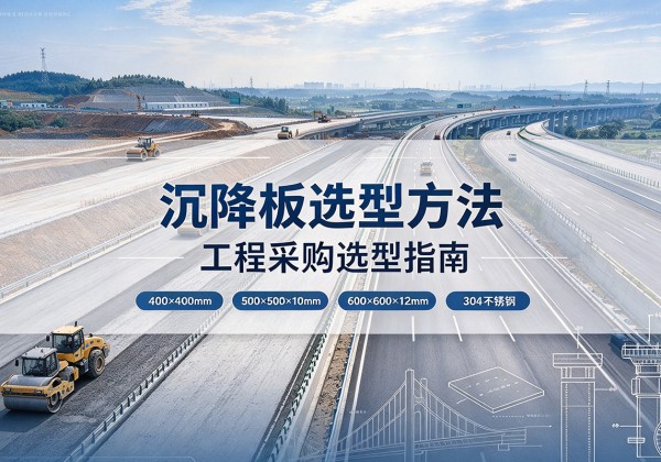 安丘沉降板选择方法